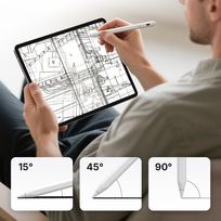 ipad pencil - Metapen Pencil A8 for iPad White (Baltas) - 6 nuotrauka