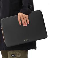 13 kuprine - Tech-Protect Fleece Laptop Bag 13-14 - Black - 2 nuotrauka