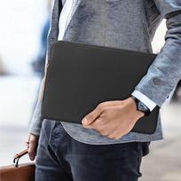 13 kuprine - Tech-Protect Fleece Laptop Bag 13-14 - Black - 4 nuotrauka