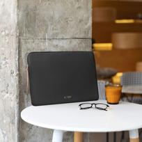 13 kuprine - Tech-Protect Fleece Laptop Bag 13-14 - Black - 8 nuotrauka