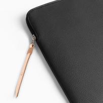 13 kuprine - Tech-Protect Fleece Laptop Bag 13-14 - Black - 9 nuotrauka