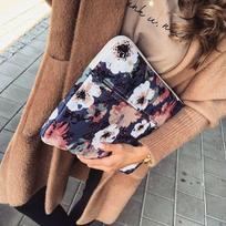 krepsys nesiojamam kompiuteriui 16 - Canvaslife Briefcase 15-16", White Rose - 5 nuotrauka