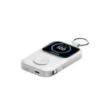 power bank wireless - Joyroom JR-W19 5000mAh išorinė baterija su 5W belaidžiu laikrodžio įkrovimu - balta - 9 nuotrauka