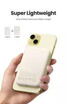 magnetas - UGREEN PB561 10000mAh 20W Belaidis (White) - 4 nuotrauka