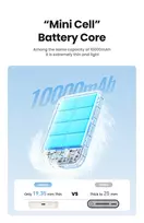 magnetas - UGREEN PB561 10000mAh 20W Belaidis (White) - 7 nuotrauka