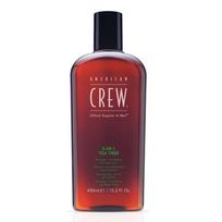 american crew - Šampūnas, kondicionierius ir dušo želė American Crew 3in1 Tea-Tree Shower Essential 250ml - 2 nuotrauka