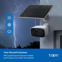 tp link tapo camera - TP-Link Tapo C400 KIT Saulės kamera (2MP, 1080p) - 5 nuotrauka