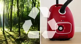 hoover siurblys - Bosch BGB 41RD3H - 8 nuotrauka