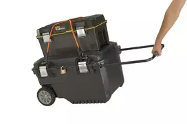 irankis ant ratuku - Stanley Įrankių dėžė FMST1-73601 ratai - 7 nuotrauka