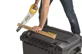 irankis ant ratuku - Stanley Įrankių dėžė FMST1-73601 ratai - 9 nuotrauka