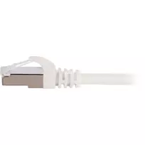 rj 45 cat6 - Sharkoon RJ45 CAT.6 SFTP baltas 0,25m - 2 nuotrauka