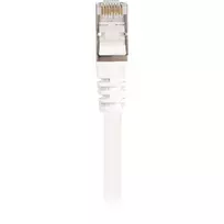 rj 45 cat6 - Sharkoon RJ45 CAT.6 SFTP baltas 0,25m - 3 nuotrauka
