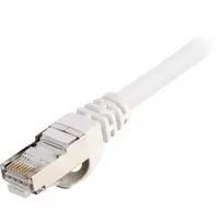 rj 45 cat6 - Sharkoon RJ45 CAT.6 SFTP baltas 0,25m - 4 nuotrauka