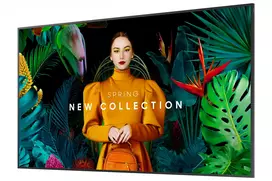 4k monitorius - Samsung QH75C (LH75QHCEBGCXEN) 75", 4K Ultra HD, Juodas (Black) - 4 nuotrauka