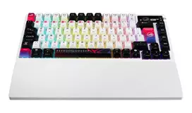 asus zaidimui - ASUS ROG Azoth X, Klaviatūra Žaidimams, Balta (White) - 7 nuotrauka