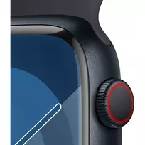 loop - Apple Watch Series 9 45mm Juoda (Midnight) M/L - 3 nuotrauka