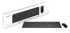 klaviaturos lt - MSI Forge K210 WIRELESS COMBO, Juoda (Black) - 4 nuotrauka