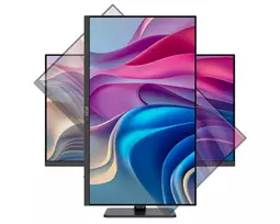 monitorius led - LCD Monitor|MSI|MODERN MD272UPHG|27"|Business/4K|Matte|Panel IPS|3840x2160|16:9|60Hz|4 ms|Speakers|Colour Black|MODERNMD272UPHG - 7 nuotrauka
