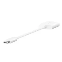 5 6 mm kabelis - Belkin NPA004BTWH ROCKSTAR 3,5 MM LIZDAS / GARSO IR USB-C Įkrovimo ADAPTERIS - 2 nuotrauka