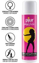 lubrikantas 100ml - Stimuliuojantis lubrikantas pjur MY GLIDE, 100 ml - 3 nuotrauka