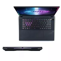 5080 rtx aorus - Gigabyte AORUS Master 16 AM6H BYHC5DEE65SP, 16", 240Hz OLED, Intel Core Ultra 9 275HX, 32 GB, 2 TB, NVIDIA GeForce RTX 5080, Juodas (Black) - 6 nuotrauka