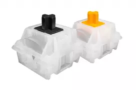 su zaidimu klaviaturos - Be Quiet! Light Mount Silent Linear, Juoda (Black) US ANSI - 5 nuotrauka