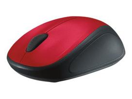 belaide pele logitech - LOGI M235 Wireless Mouse Red | 910-002496 - 5 nuotrauka