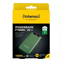 10000mah power bank - Intenso F10000, 10000mAh, žalias - 3 nuotrauka