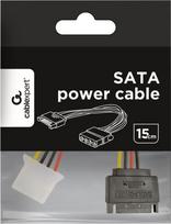 m sata - Kabelis GEMBIRD CC-SATA-PS-M - 2 nuotrauka