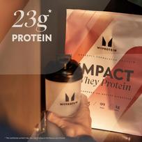baltymai - MYPROTEIN Išrūgų baltymai Impact Whey, braškių skonis, 1 kg - 3 nuotrauka