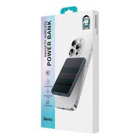 magsafe power bank - Benks MP15 ArmorGo Aurora Light, 5000mAh, USB-C, MagSafe, Wireless - 2 nuotrauka
