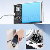 magsafe power bank - Benks MP15 ArmorGo Aurora Light, 5000mAh, USB-C, MagSafe, Wireless - 4 nuotrauka