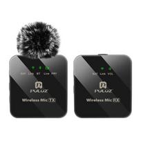 microphone usb c - Puluz PU3153B Belaidis Lavalier Mikrofonas 1 TX + 1 RX - 3 nuotrauka