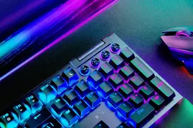 razer pro v4 - Razer BlackWidow V4 Pro Yellow Switch (US) - 4 nuotrauka