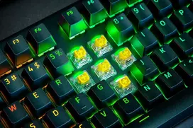 razer pro v4 - Razer BlackWidow V4 Pro Yellow Switch (US) - 8 nuotrauka