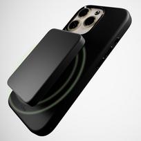 iphone 16 pro apple silicone deklas - PURO iPhone 16 Pro ICON MAG PRO, juodas / PUIPC16P61ICONMPBLK - 4 nuotrauka