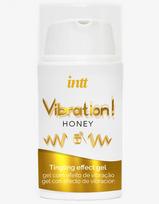 lubrikantas - INTT Vibration! Braškių skonio stimuliuojantis gelis 15 ml - 6 nuotrauka