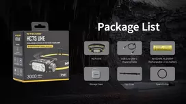 galvos zibintas - Nitecore HC75 UHE Galvos Žibintas 3000 lm - 7 nuotrauka