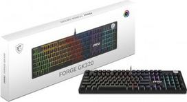 mechanical keyboard red switches - KEYBOARD GAMING BLACK US/FORGE GK310 RED MSI | FORGE GK310 RED US - 2 nuotrauka