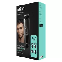 plauku kirpimo masineles braun - Braun Series 3 MGK3410 6in1 - 2 nuotrauka