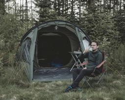 keturviete palapine - Keturvietė palapinė Easy Camp Hidra 4, žalia sp., 435 cm x 255 cm x 180 cm - 2 nuotrauka