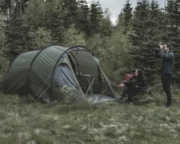 keturviete palapine - Keturvietė palapinė Easy Camp Hidra 4, žalia sp., 435 cm x 255 cm x 180 cm - 4 nuotrauka