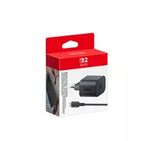 nintendo switch zaidimai - Nintendo Switch 2 AC Adapteris Juodas (Black) - 2 nuotrauka