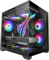 mini atx - Mars Gaming MC-VIEW2 Juodas (Black) - 5 nuotrauka