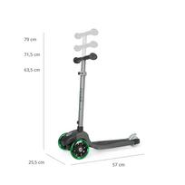 paspirtukas qplay - QPLAY Future Eco New, Žalias (Green) - 3 nuotrauka