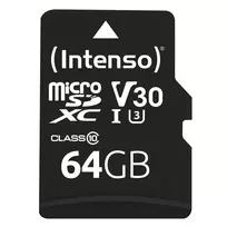 micro - Intenso Professional 64GB microSDXC UHS-I Class 10 3433490 - 5 nuotrauka