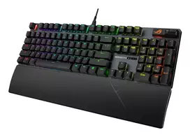 klaviatura zaidimams - ASUS ROG Strix Scope II X CH, Juoda (Black) - 5 nuotrauka
