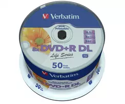 dvd diskai - Duomenų laikmena Verbatim, 8.5GB, 50vnt. - 3 nuotrauka