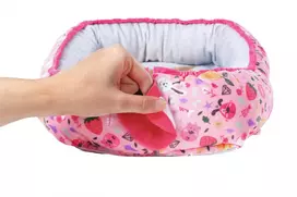 baby born leles - Zapf Creation Baby Born Baby Nest, 835821, rožinė (Pink) - 6 nuotrauka