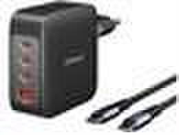 usb a usb c pakrovejas - POWER ADAPTER USB-A/USB-C 140W/7814010 INTENSO - 2 nuotrauka